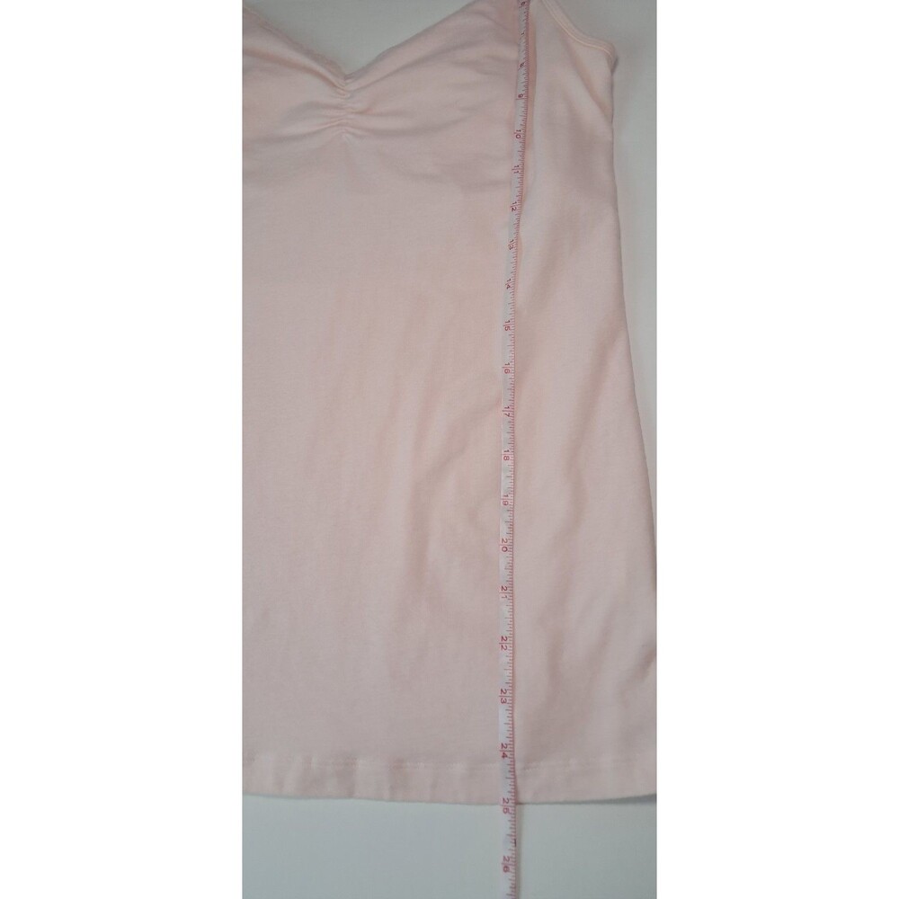 Old Navy Womens Medium Pink Tank Top Lace Trim - Picture 6 of 6
